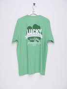 gildan printed 'Lucky Savannah' green Shirt - Peeces