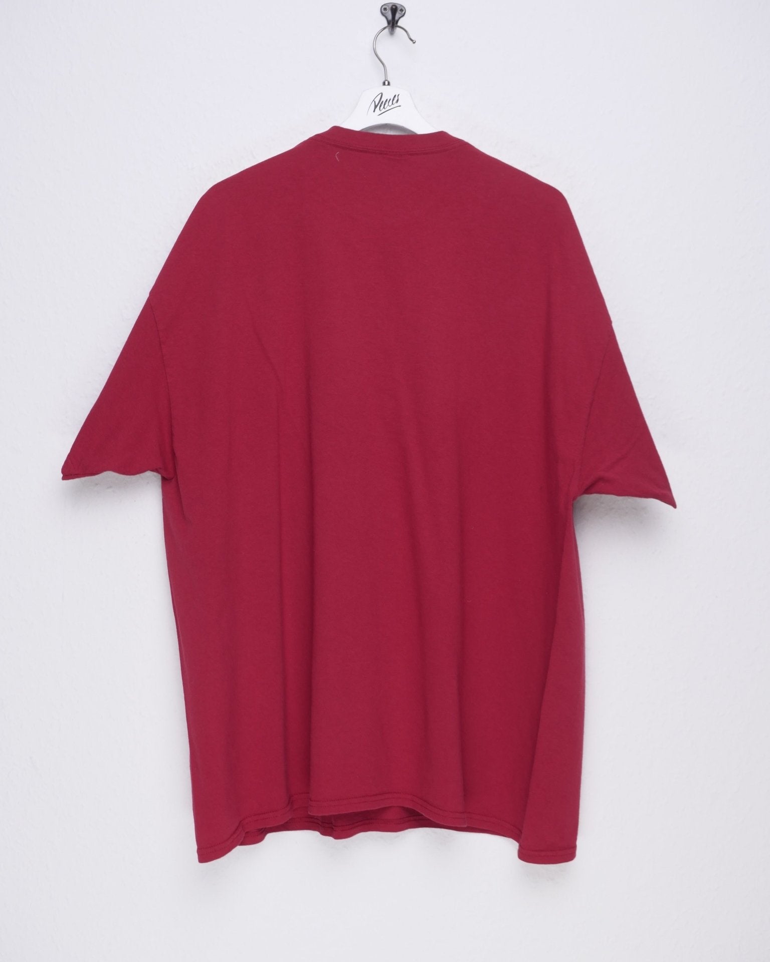 Gildan printed 'Rings' red Shirt - Peeces