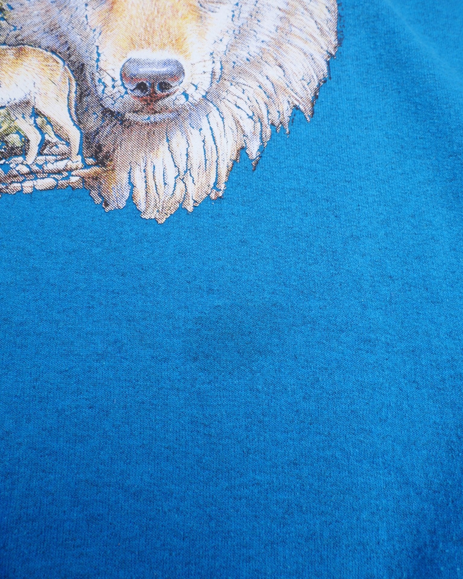 gildan printed wolves Graphic Vintage Sweater - Peeces
