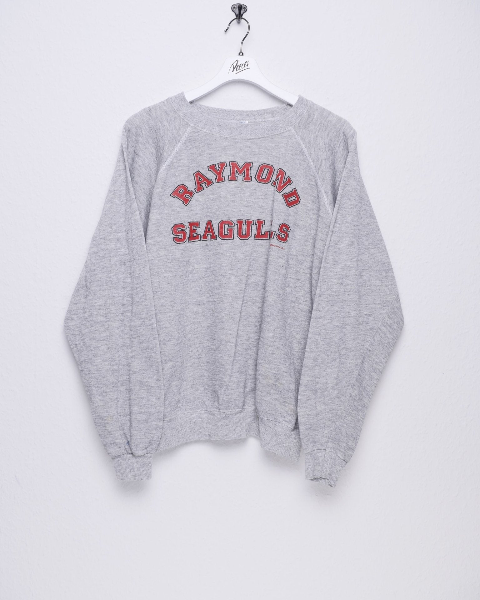 hanes 'Baymond Seagulls' printed Spellout Sweater - Peeces