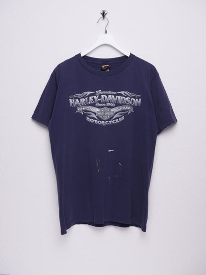 Harley Davidson 'California' printed navy Graphic Shirt - Peeces