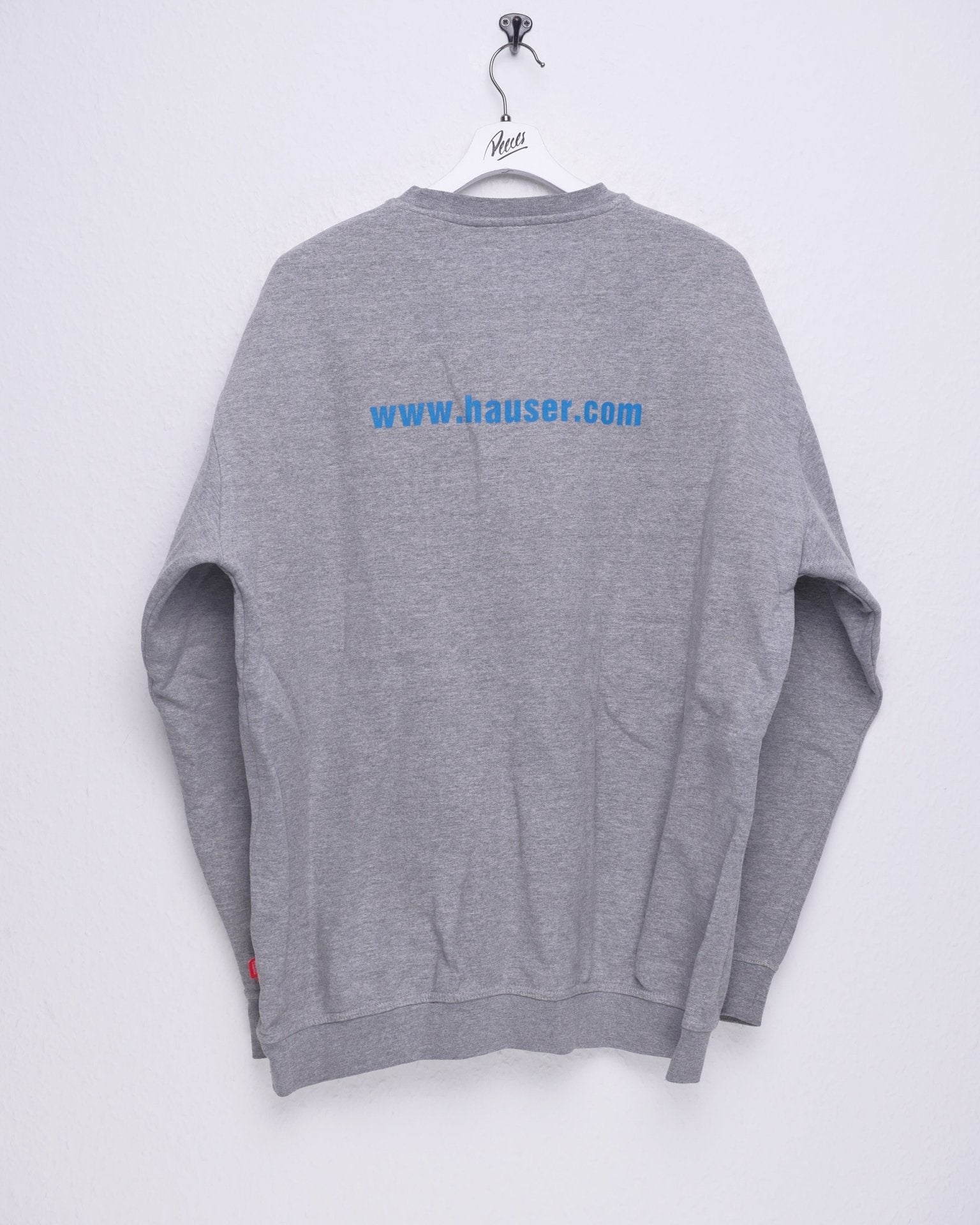Hauser printed Logo grey Sweater - Peeces