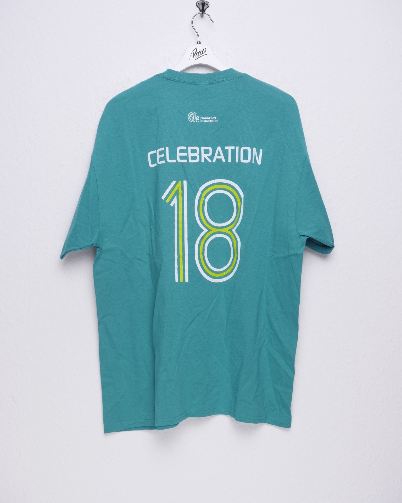 ILGVO 2018 printed Logo green Shirt - Peeces
