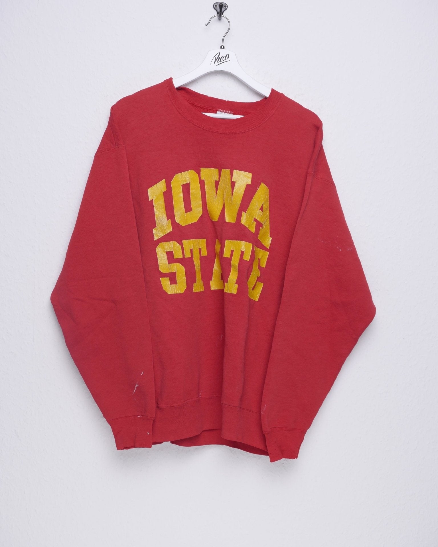Iowa State printed Spellout red Sweater - Peeces