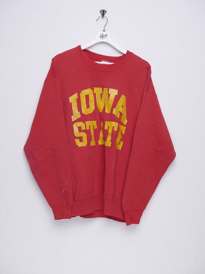 Iowa State printed Spellout red Sweater - Peeces
