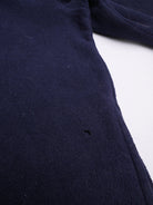 Izod embroidered Logo Vintage Fleece Zip Sweater - Peeces