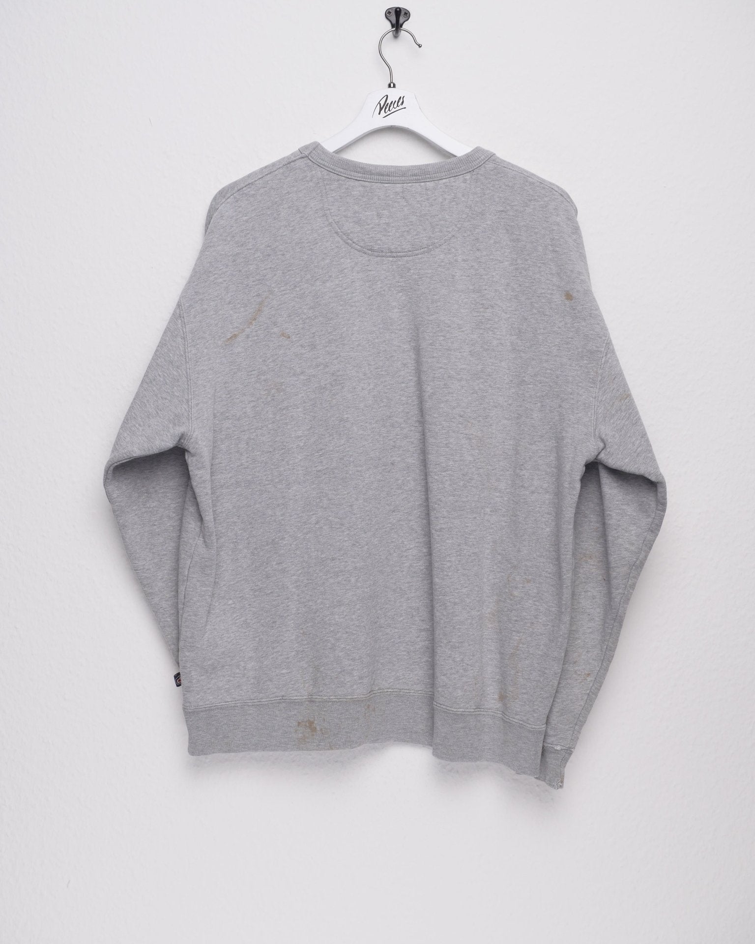 JACO' embroidered Spellout grey Sweater - Peeces
