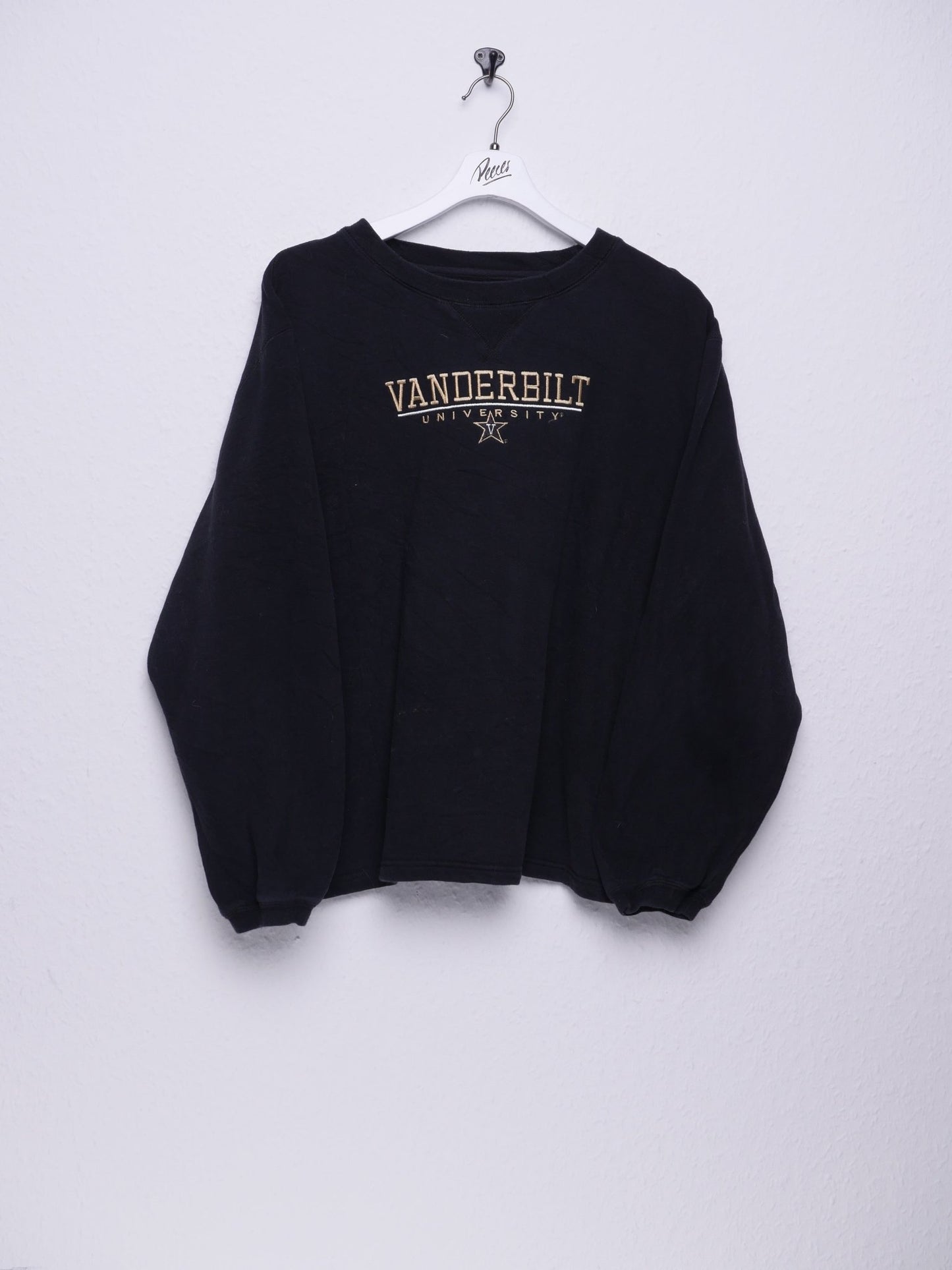 jansport Vanderbilt embroidered Spellout Vintage Sweater - Peeces
