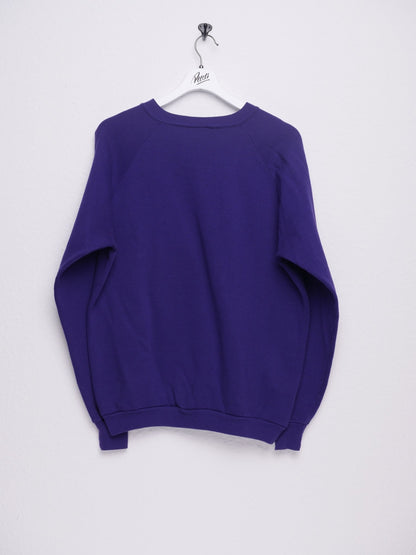 jerzees Sea Shells printed Graphic purple Sweater - Peeces