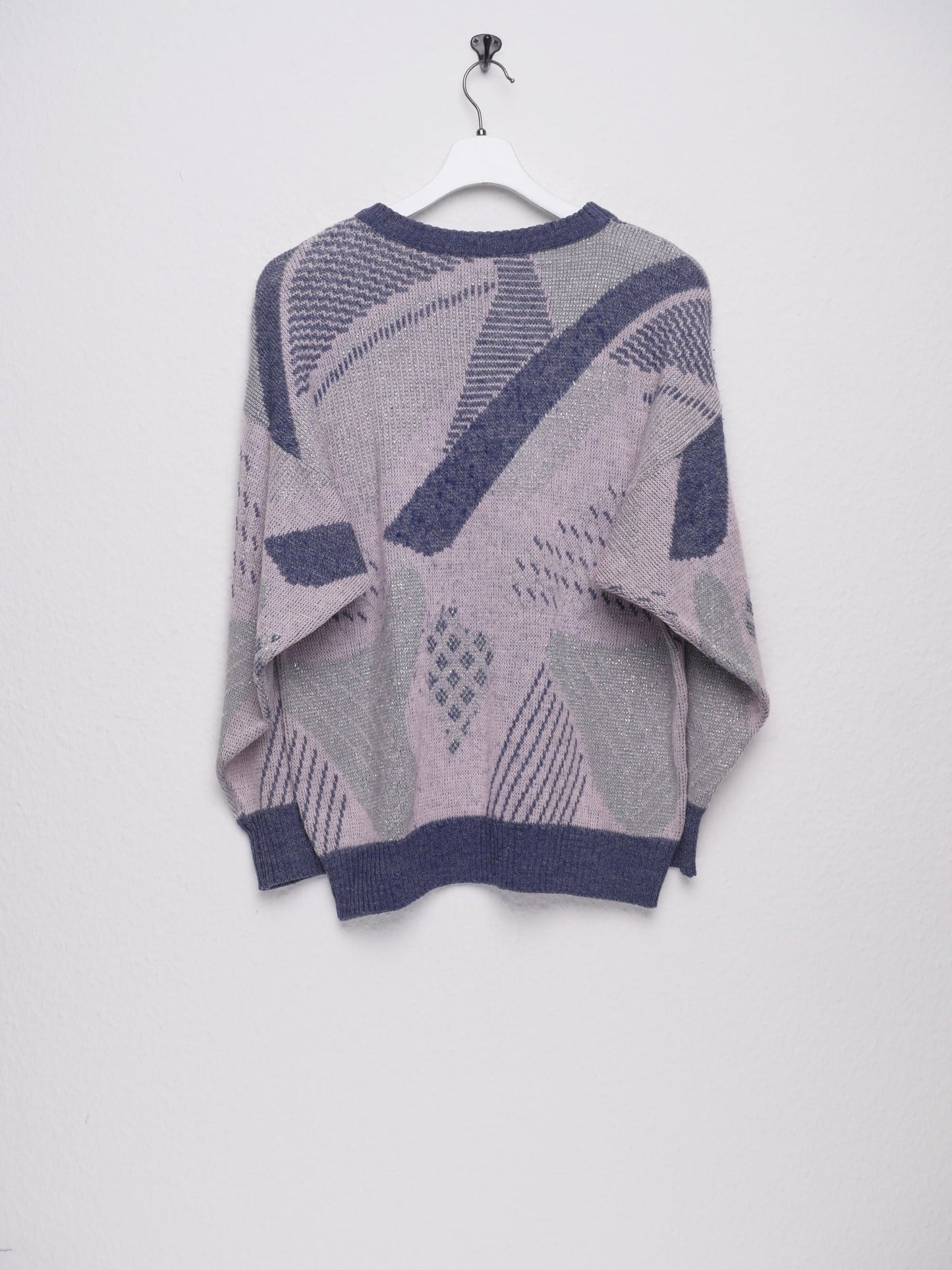 Knitted multicolored Wool Sweater - Peeces