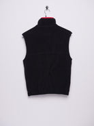 L. L. Bean Patch black Fleece Vest Zip Sweater - Peeces