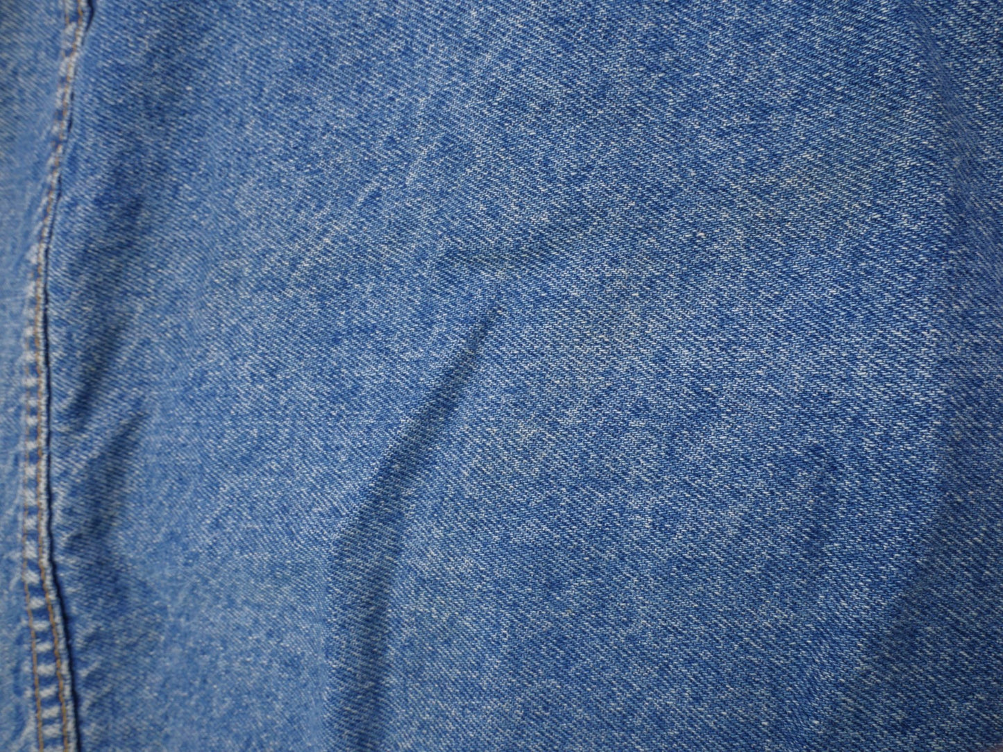 lee patched Logo blue Vintage Denim Jacke - Peeces