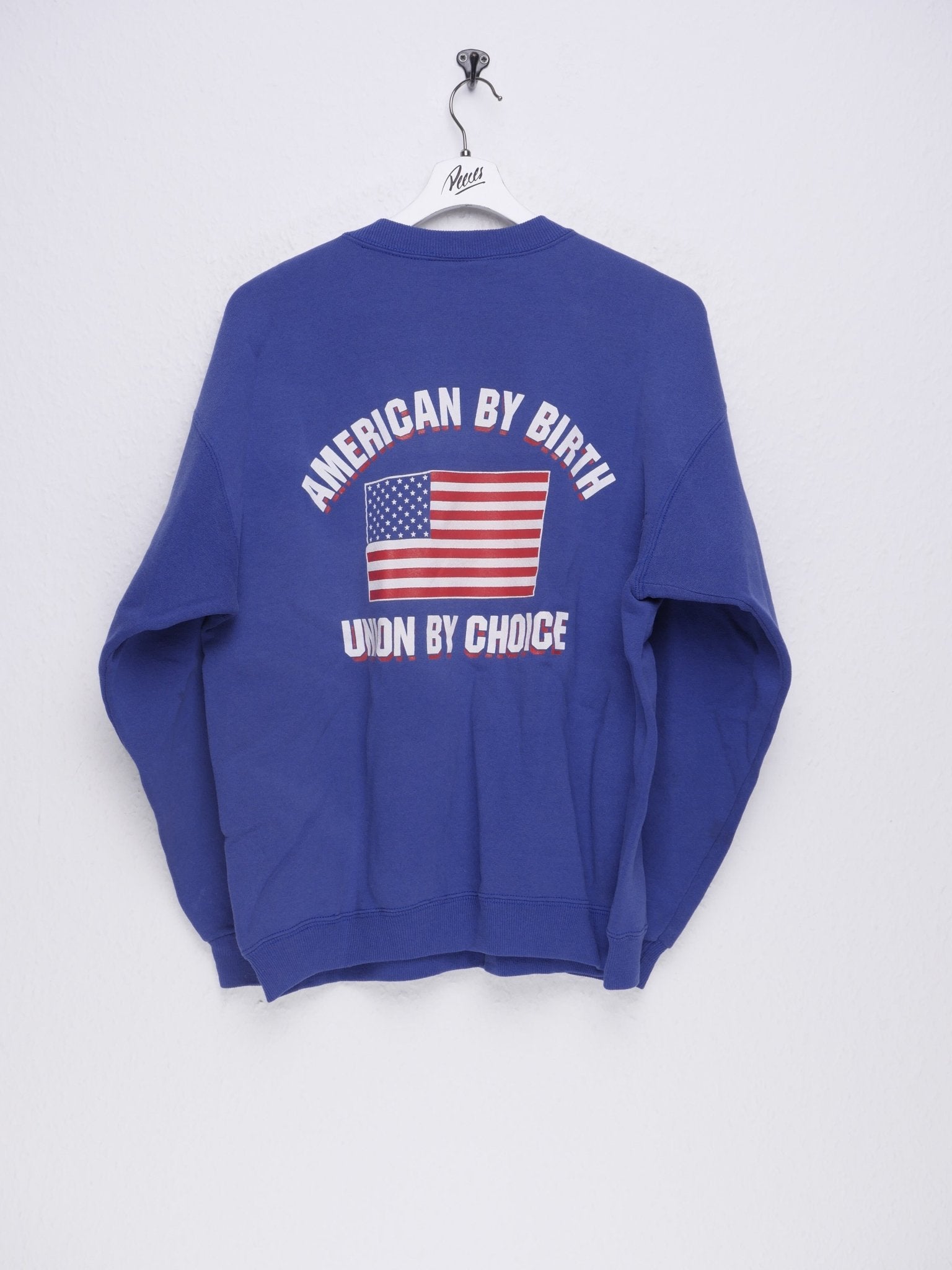 Lee printed American by Birth Spellout Vintage Sweater - Peeces