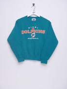 Lee printed Miami Dolphins NFL Logo Vintage Sweater - Peeces