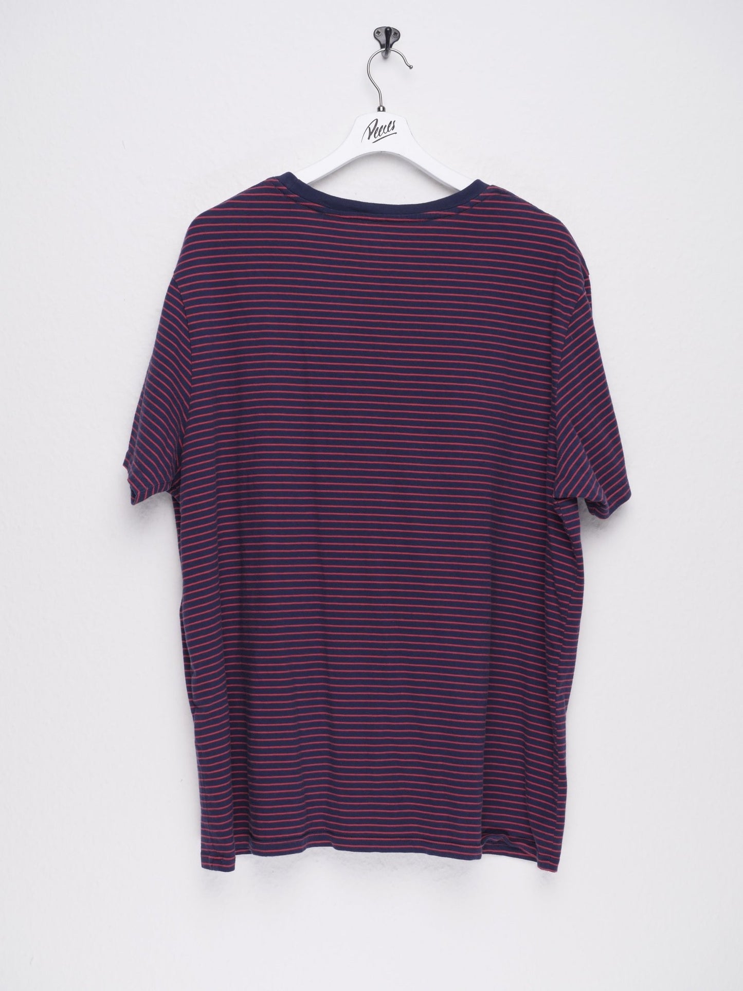 levis patched Logo two toned striped Shirt - Peeces