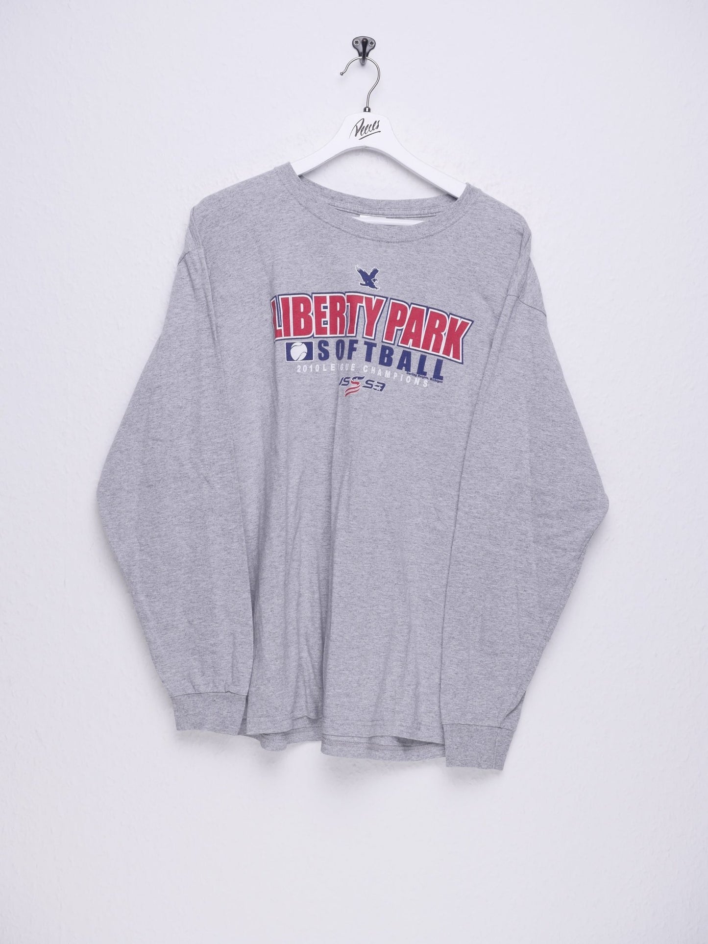 Liberty Park Softball printed Graphic grey L/S Shirt - Peeces