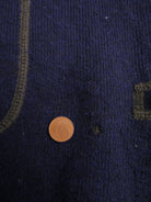 LL Bean navy wool sleeveless Cardigan Sweater - Peeces