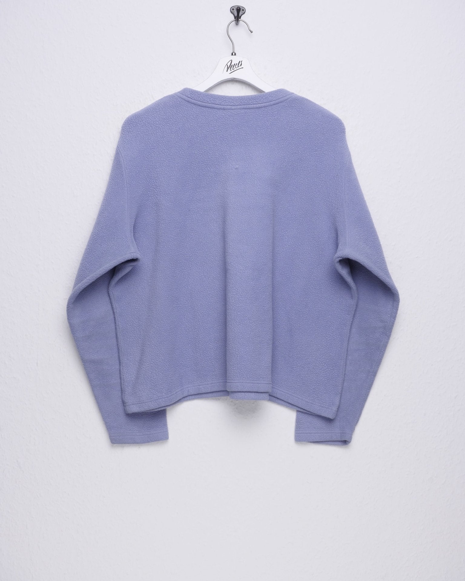 LL Bean plain Fleece blue Sweater - Peeces