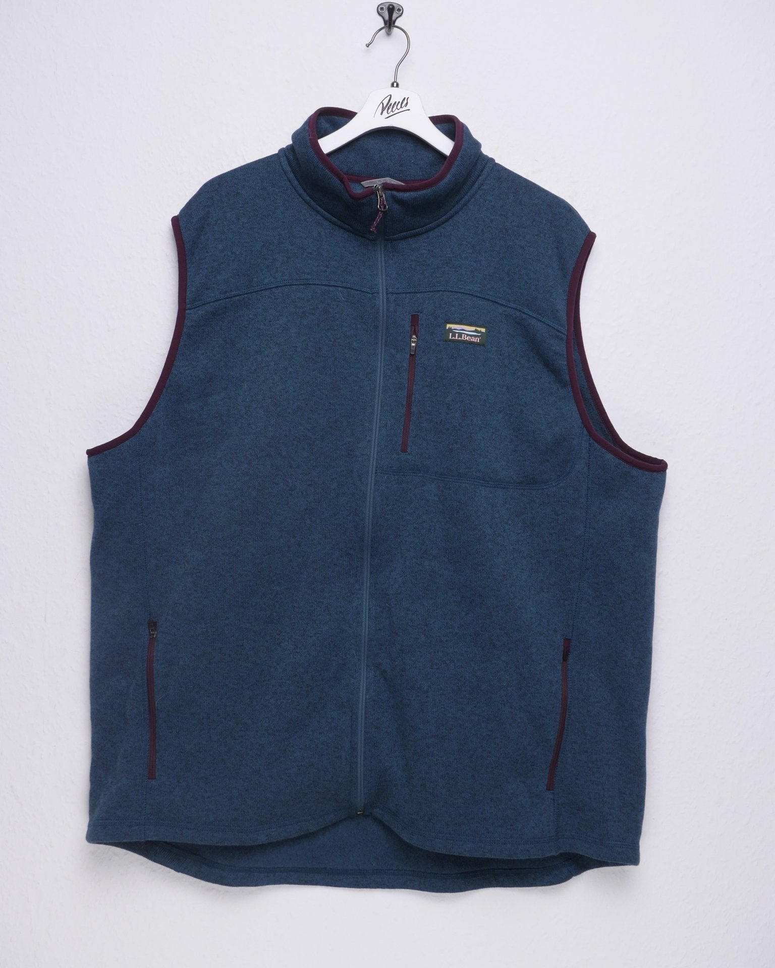 L.L.Bean embroidered Logopatch wool vest Jacke - Peeces