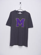 M printed Logo dark grey Shirt - Peeces
