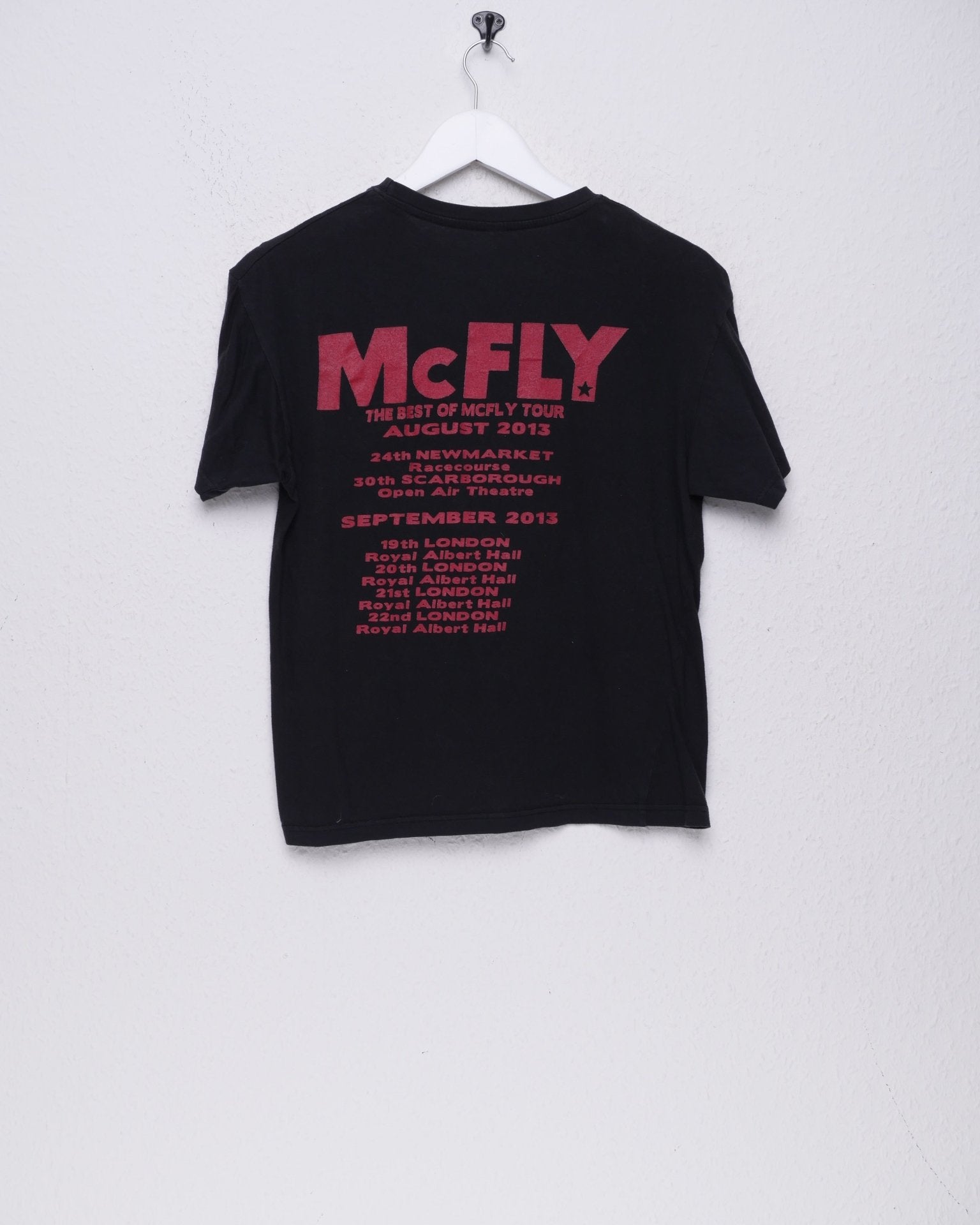 McFly Tour 2013 printed black Shirt - Peeces
