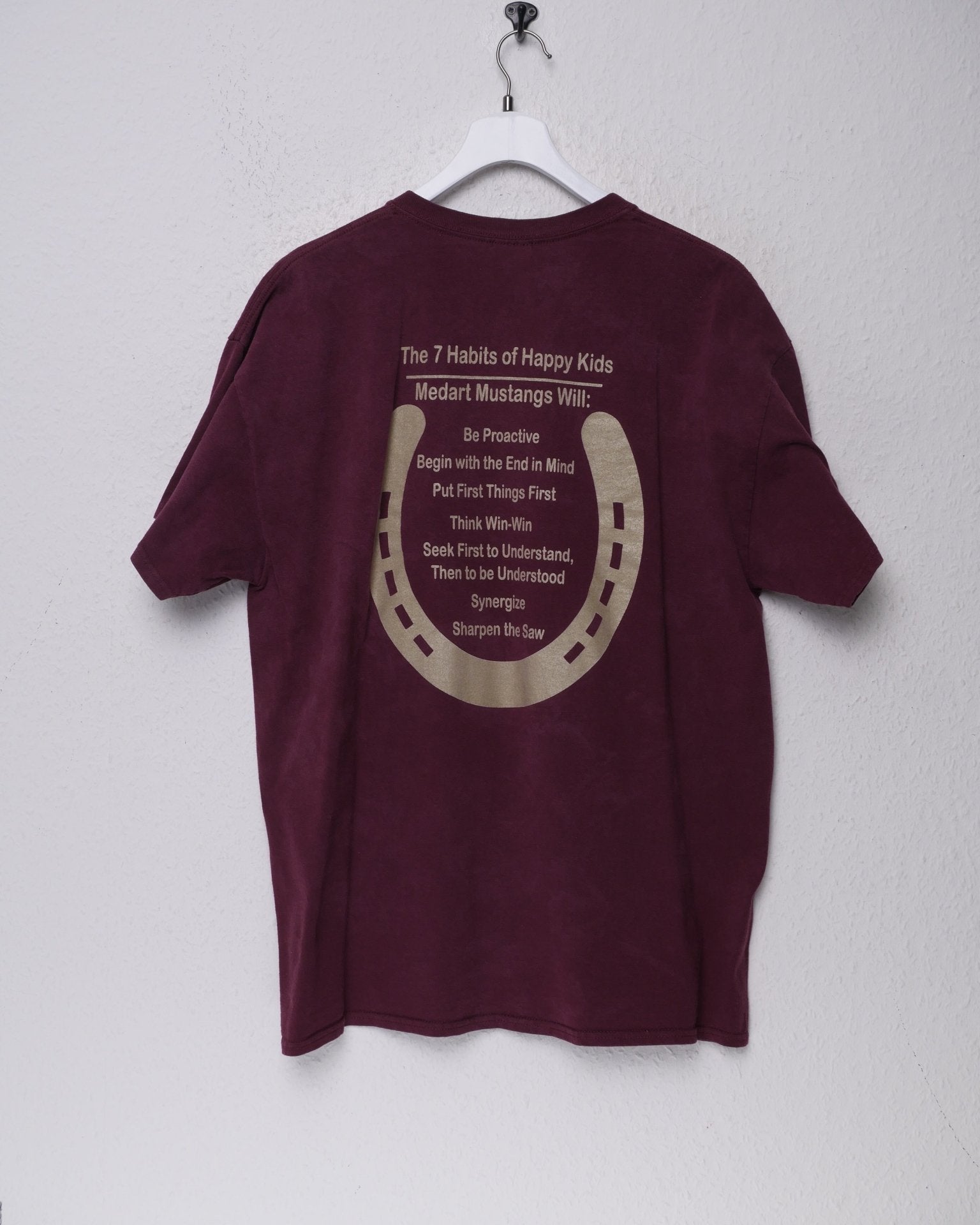 MedArt Elemenary School printed Logo Vintage Shirt - Peeces