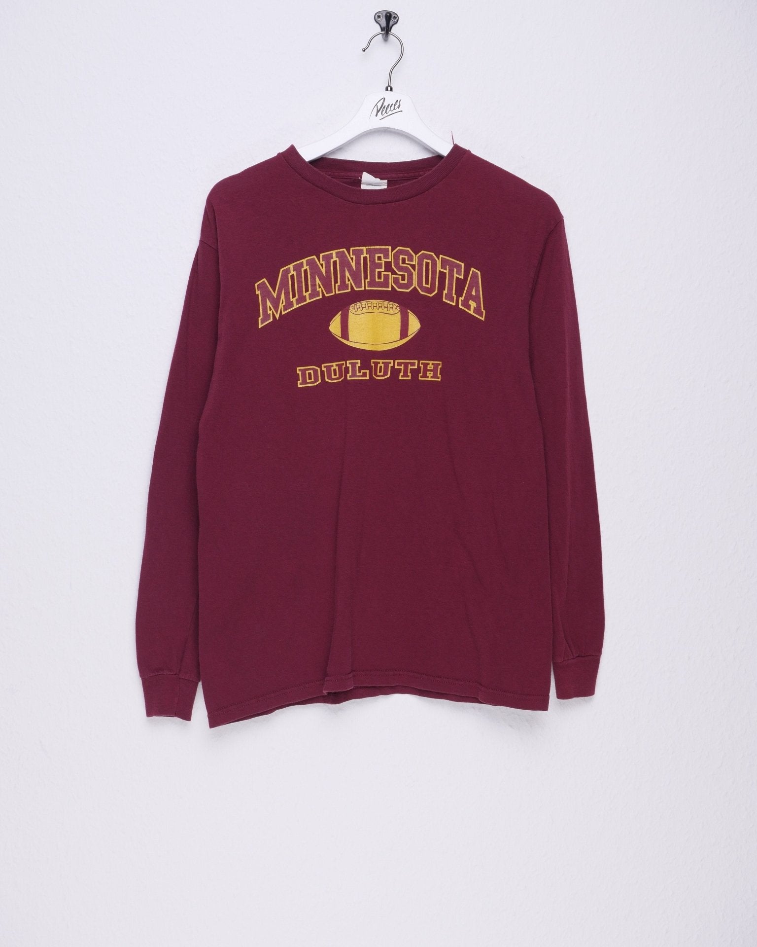 Minnesota Duluth printed Spellout L/S Shirt - Peeces