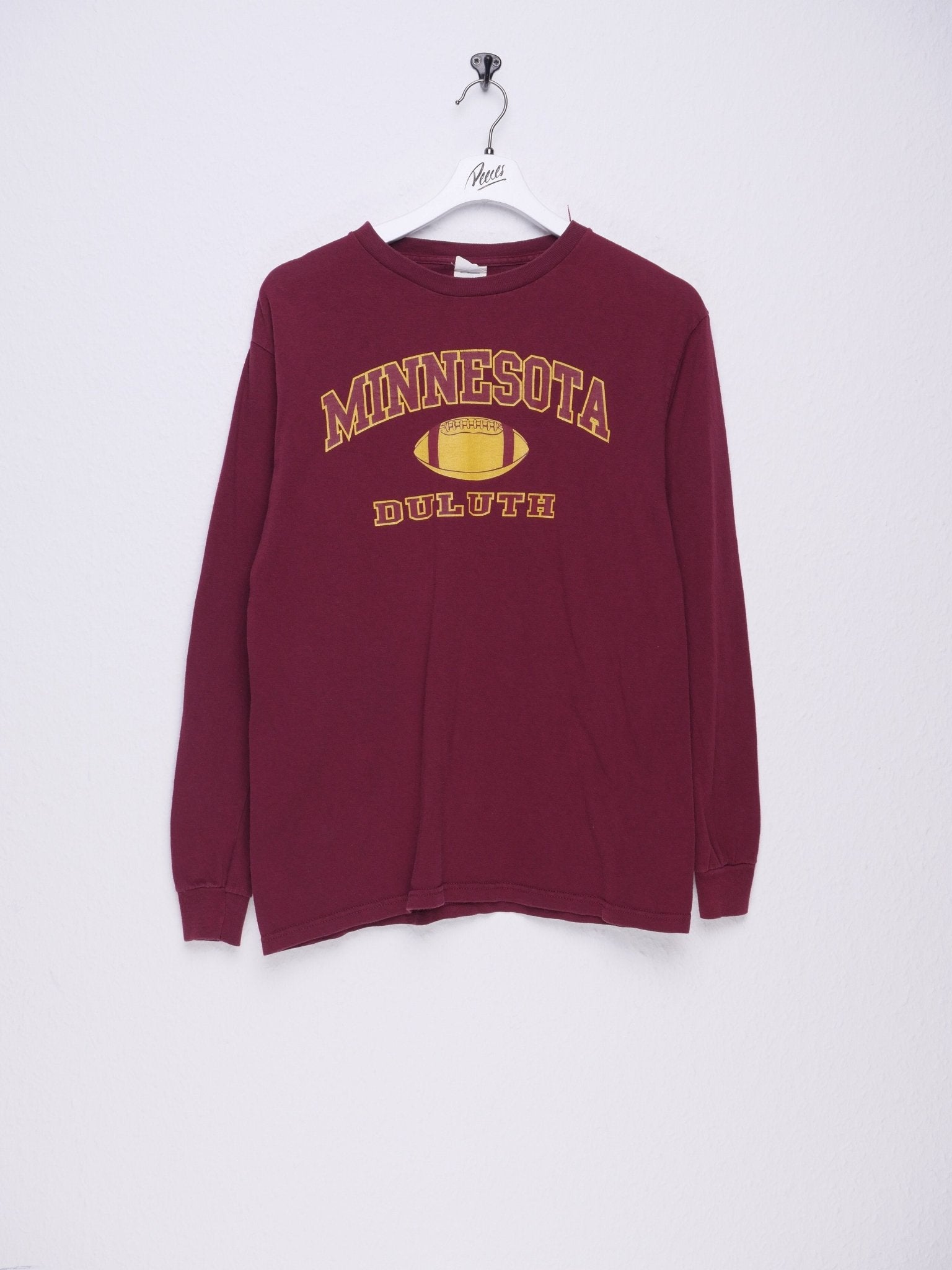 Minnesota Duluth printed Spellout L/S Shirt - Peeces