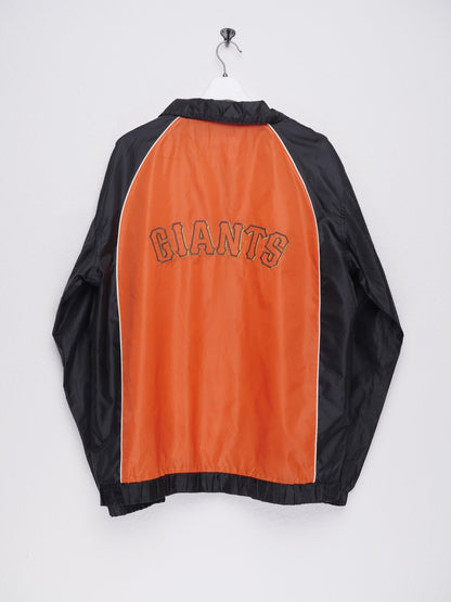 MLB San Francisco Giants embroidered Logo two toned Track Jacket - Peeces