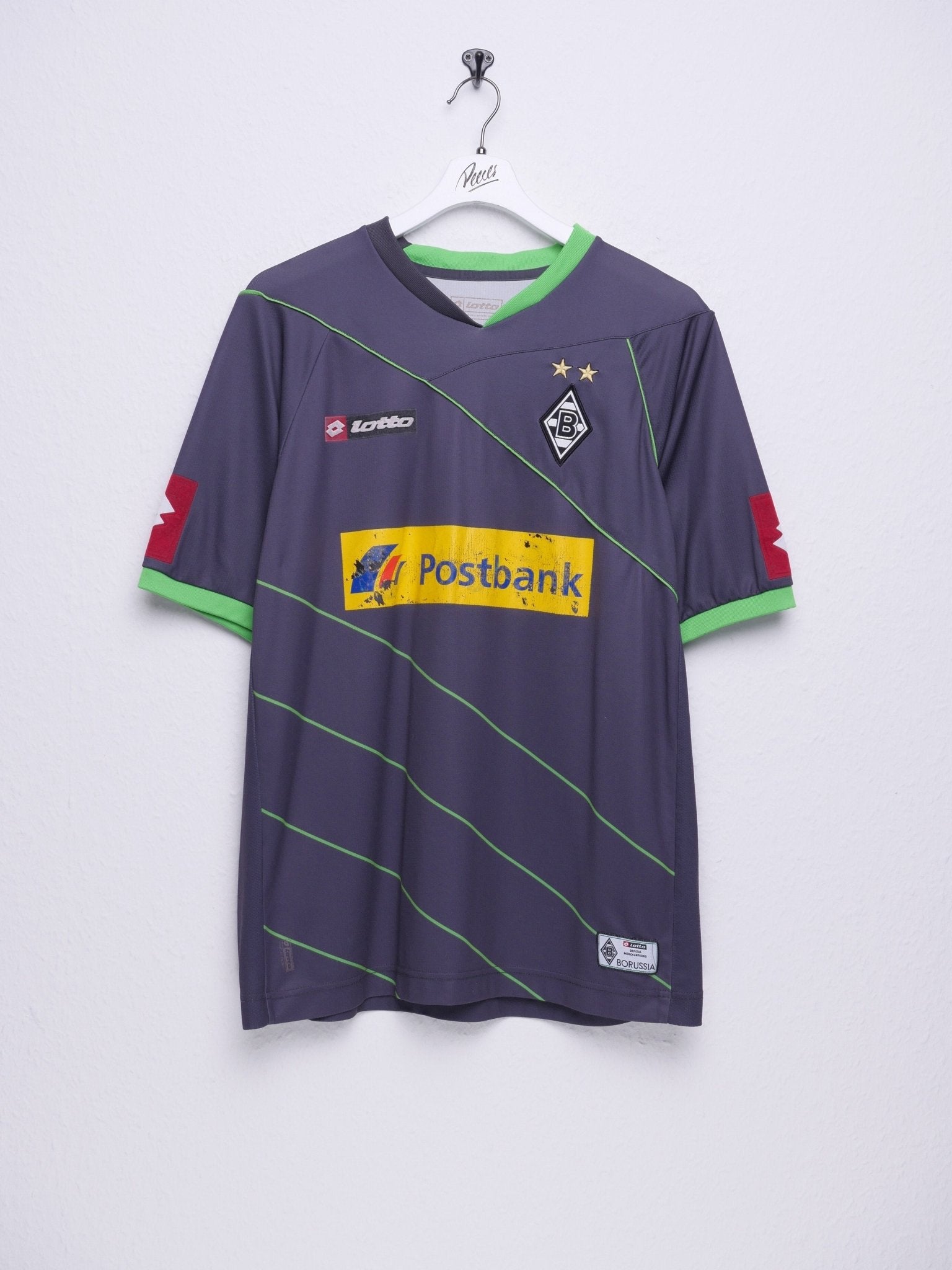'Mönchengladbach' embroidered Patch two toned Jersey Shirt - Peeces