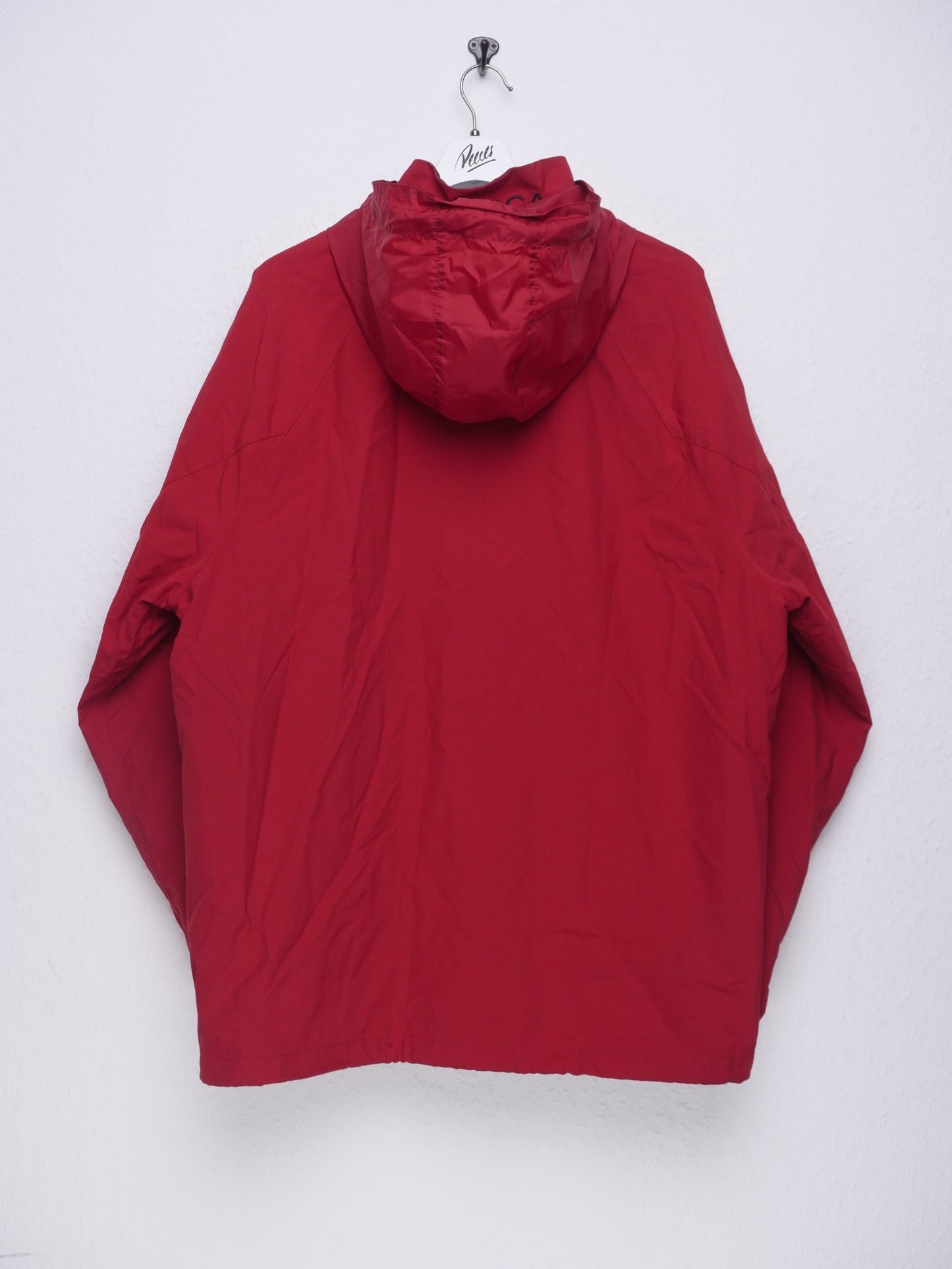 nautica patched Logo red Track Jacket - Peeces