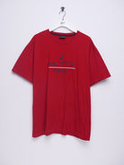 nautica printed Logo red Shirt - Peeces