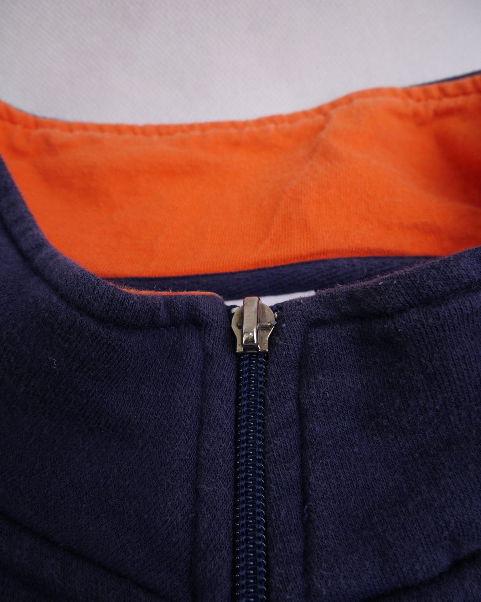 NFL Denver Broncos embroidered Logo Half Zip Sweater - Peeces
