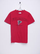 NFL embroidered Logo 'Falcons Football' washed red Shirt - Peeces