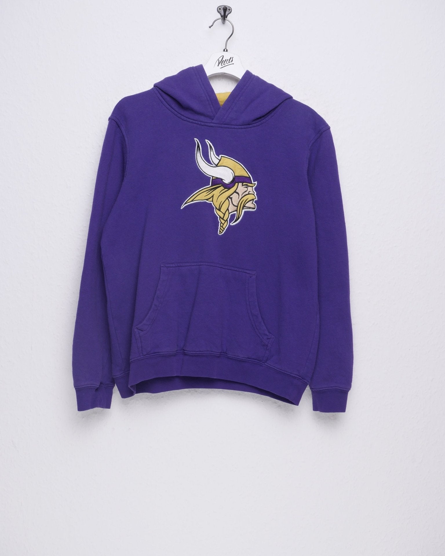 NFL embroidered Vikings Logo Vintage Hoodie - Peeces