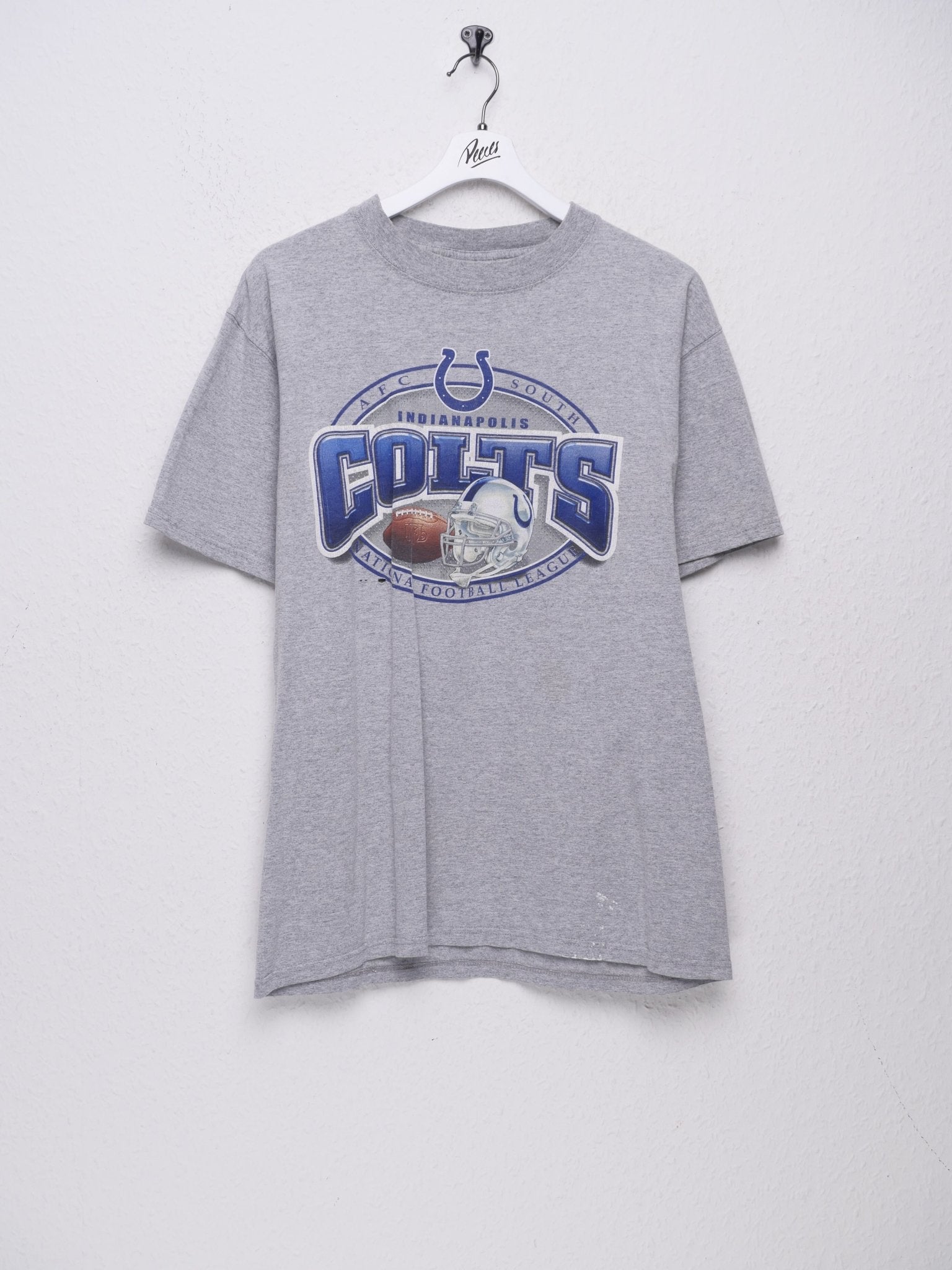 NFL Indianapolis Colts printed graphic grey Shirt - Peeces
