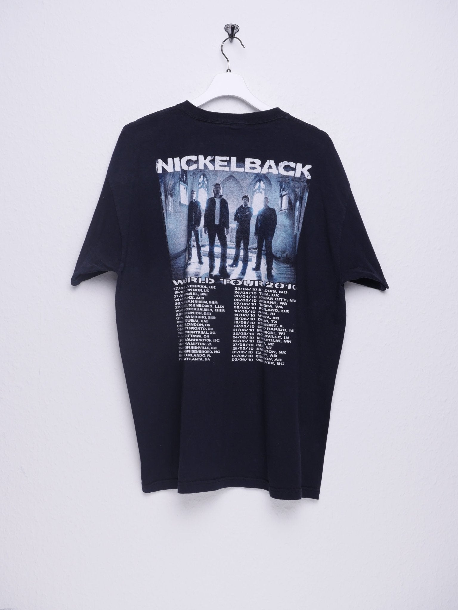Nickelback printed Graphic black Shirt - Peeces