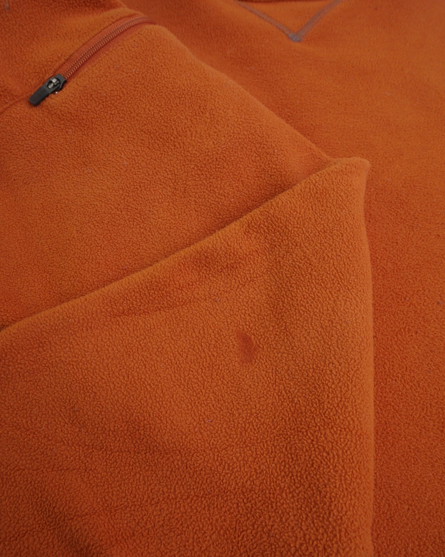 Nike ACG embroidered Logo washed orange Fleece Sweater - Peeces