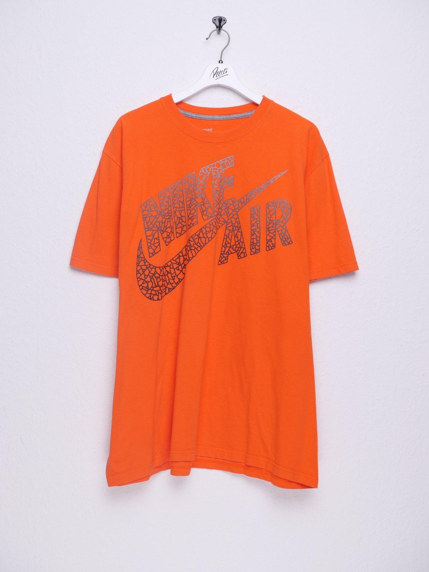 nike Air printed Logo orange Shirt - Peeces