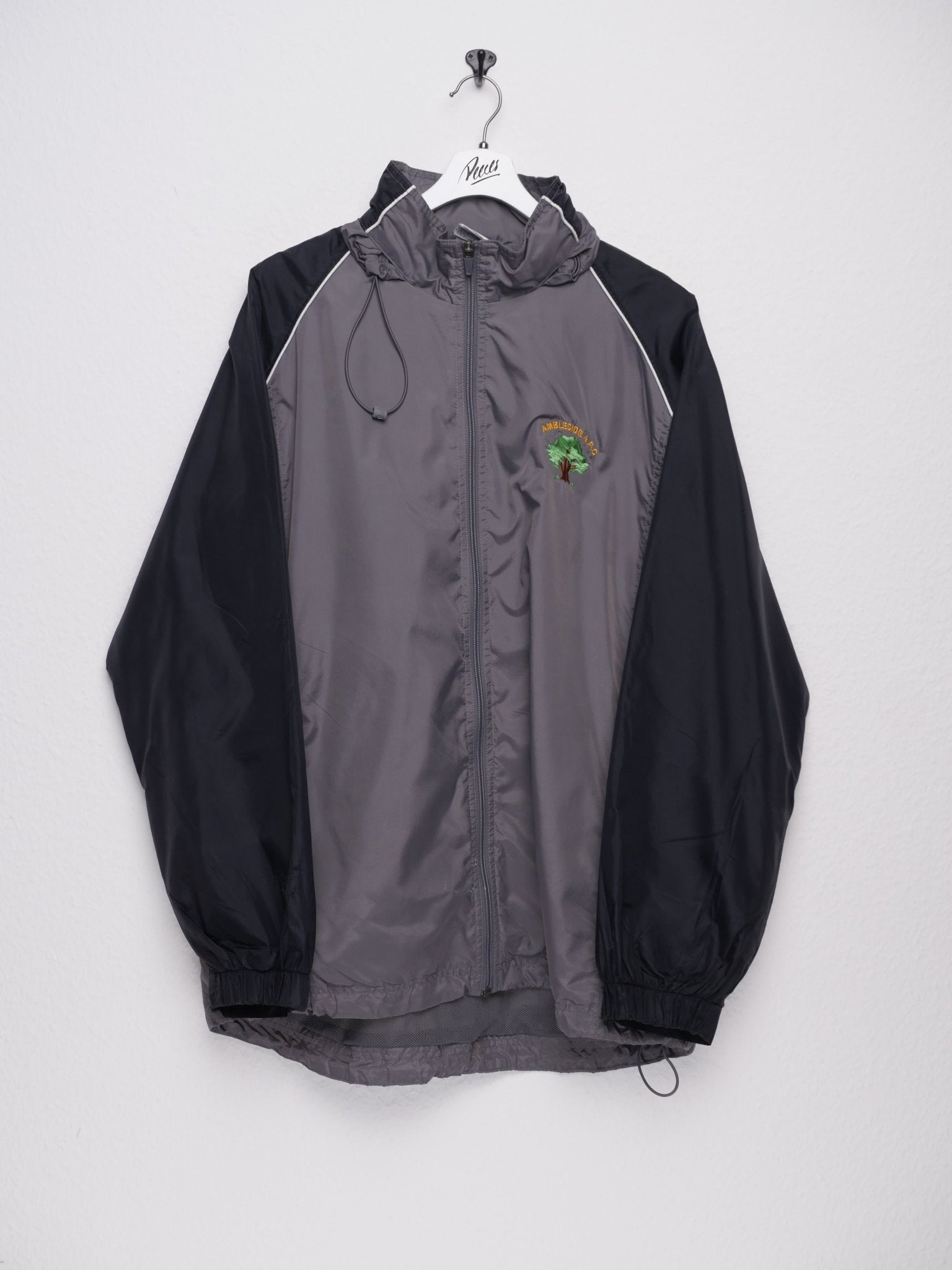 nike Ambleside A.F.C embroidered Logo two toned Track Jacket - Peeces
