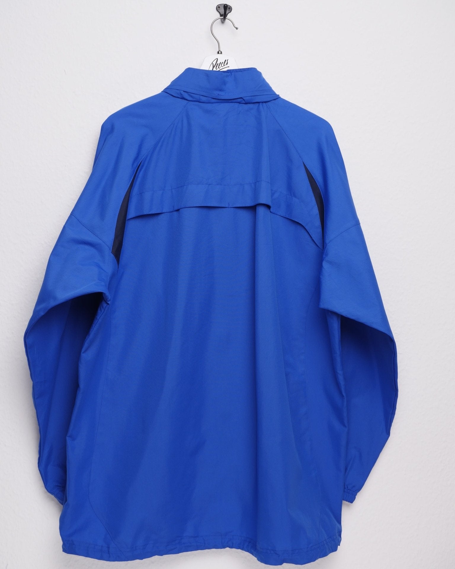 nike A.S. Poissy printed Logo blue Track Jacket - Peeces