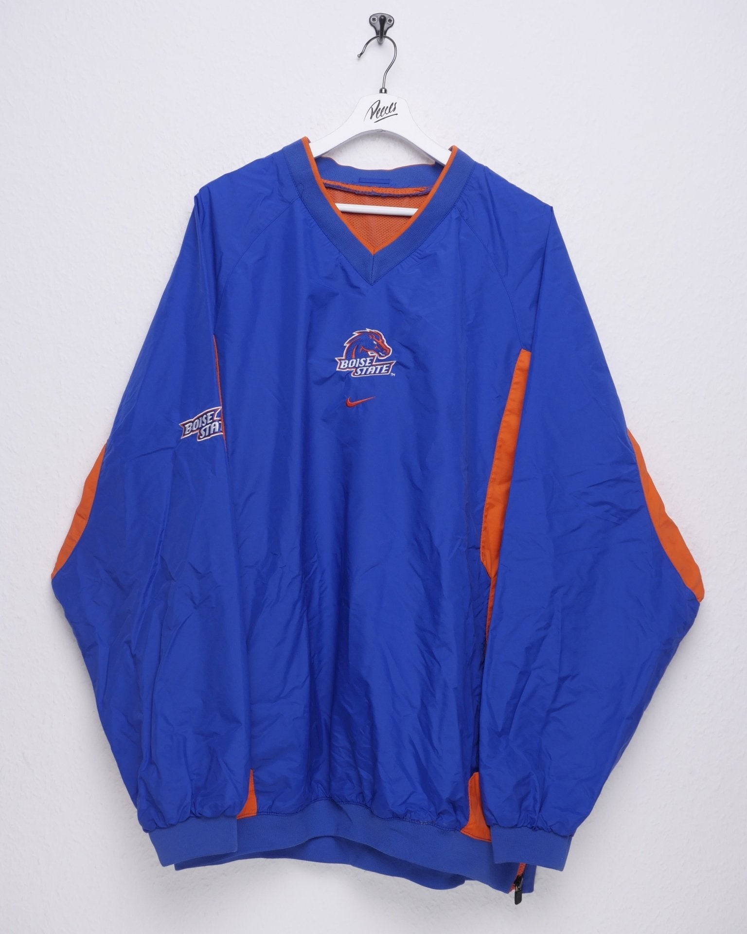 Nike Boise State Broncos Football embroidered Middle Swoosh Jersey Sweater - Peeces