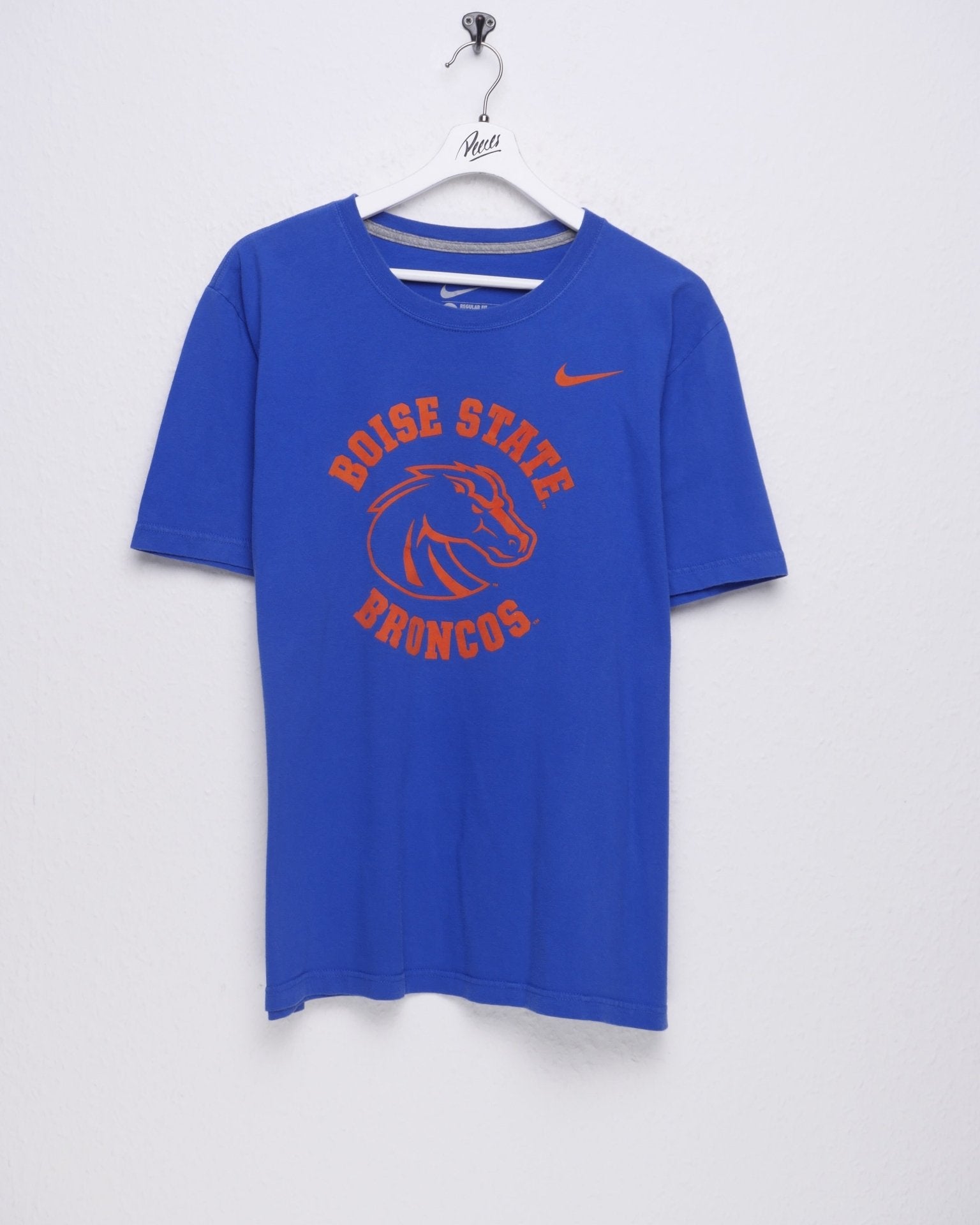 Nike Boise State Broncos printed Swoosh blue Shirt - Peeces
