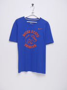 Nike Boise State Broncos printed Swoosh blue Shirt - Peeces