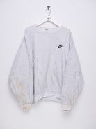 Nike embroidered Logo grey basic Sweater - Peeces