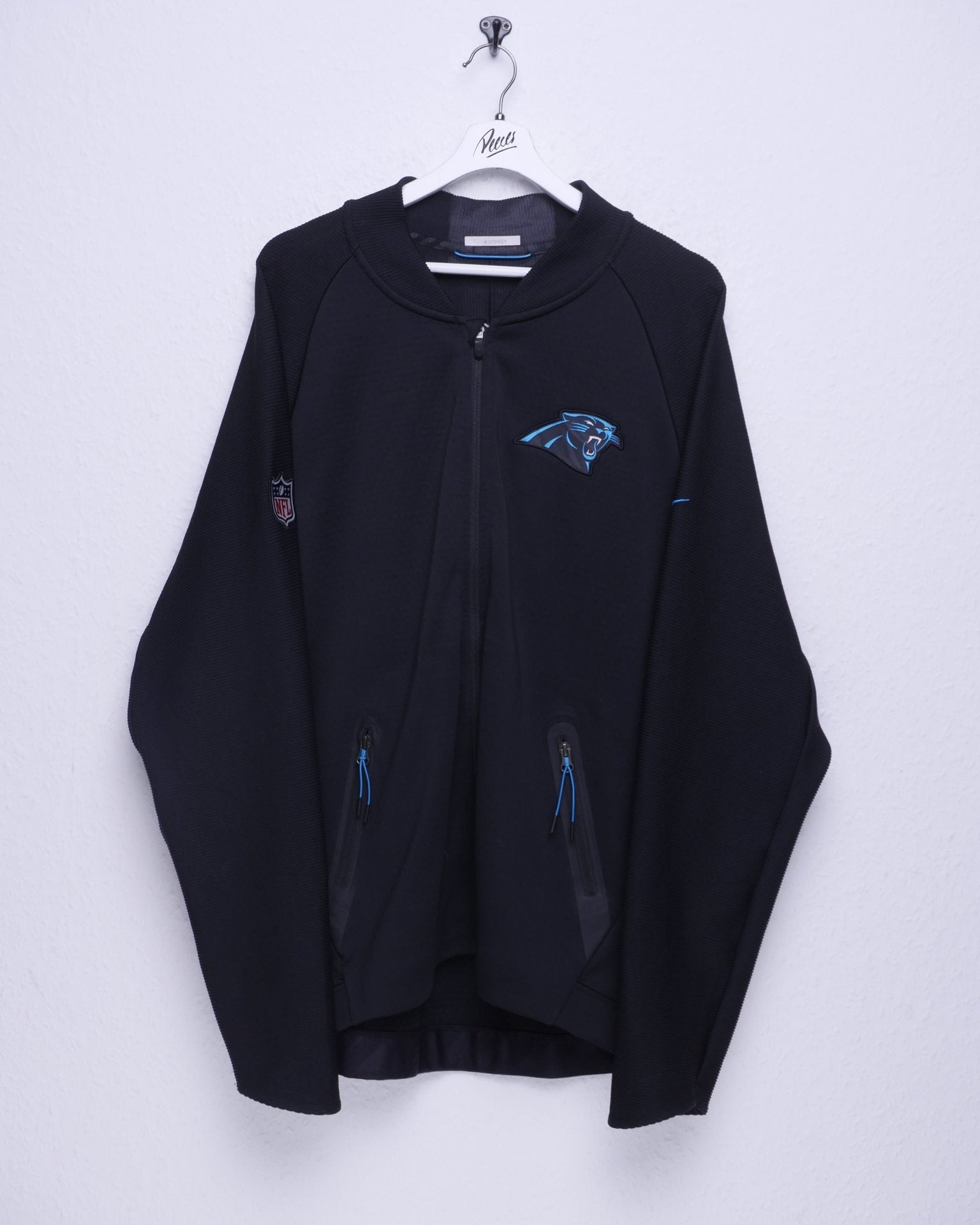 Nike embroidered Logo NFL Jaguars Full Zip Sweater - Peeces