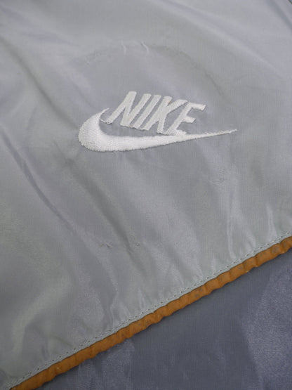 Nike embroidered Logo two toned Track Jacket - Peeces