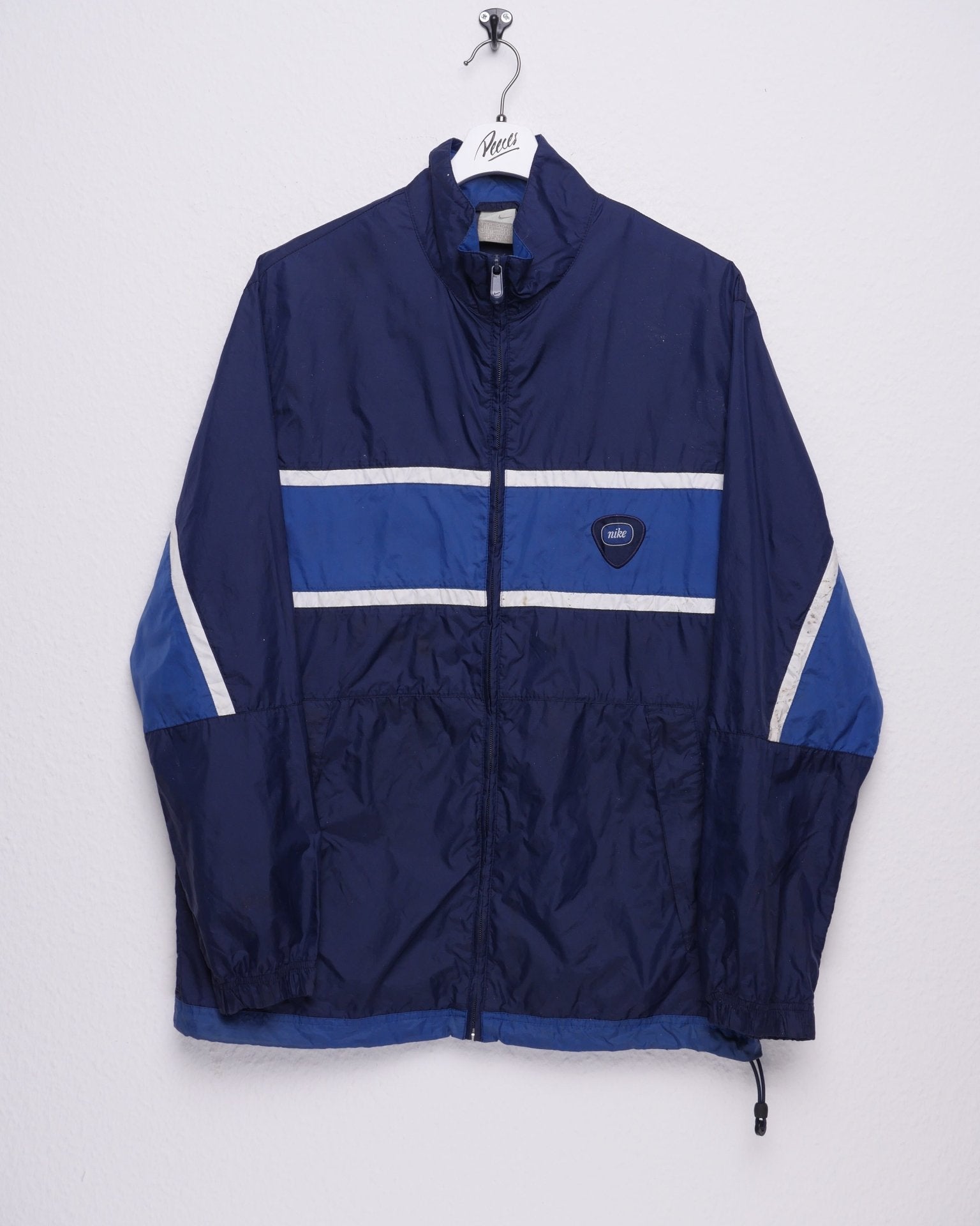 Nike embroidered Logo two toned Vintage Track Jacket - Peeces