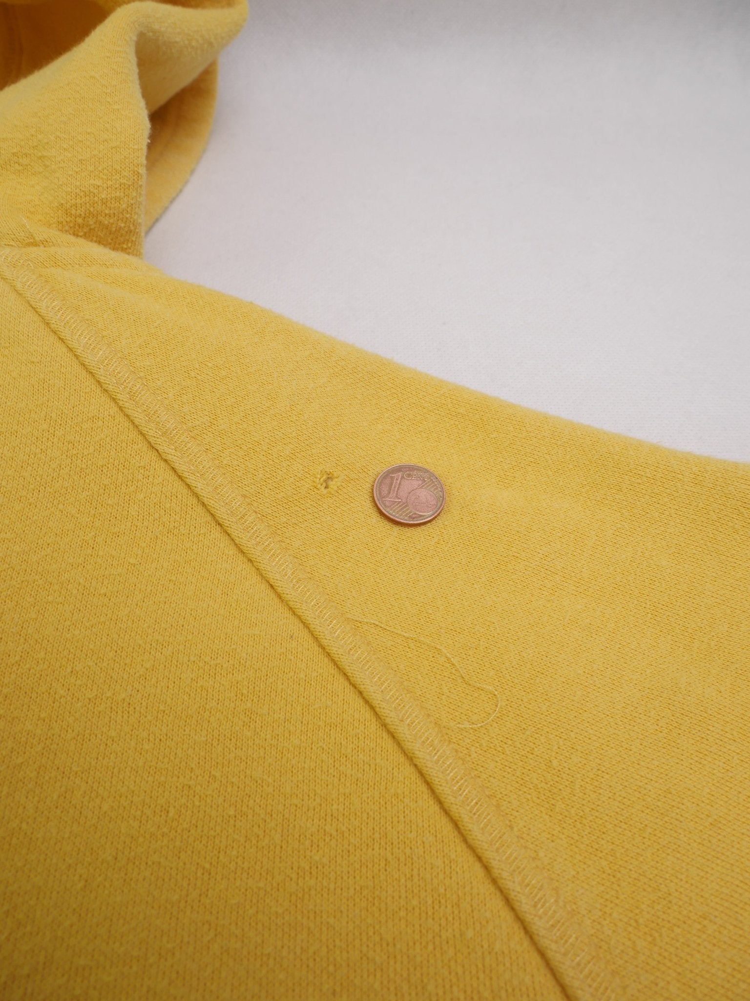 Nike embroidered Logo yellow Zip Hoodie - Peeces