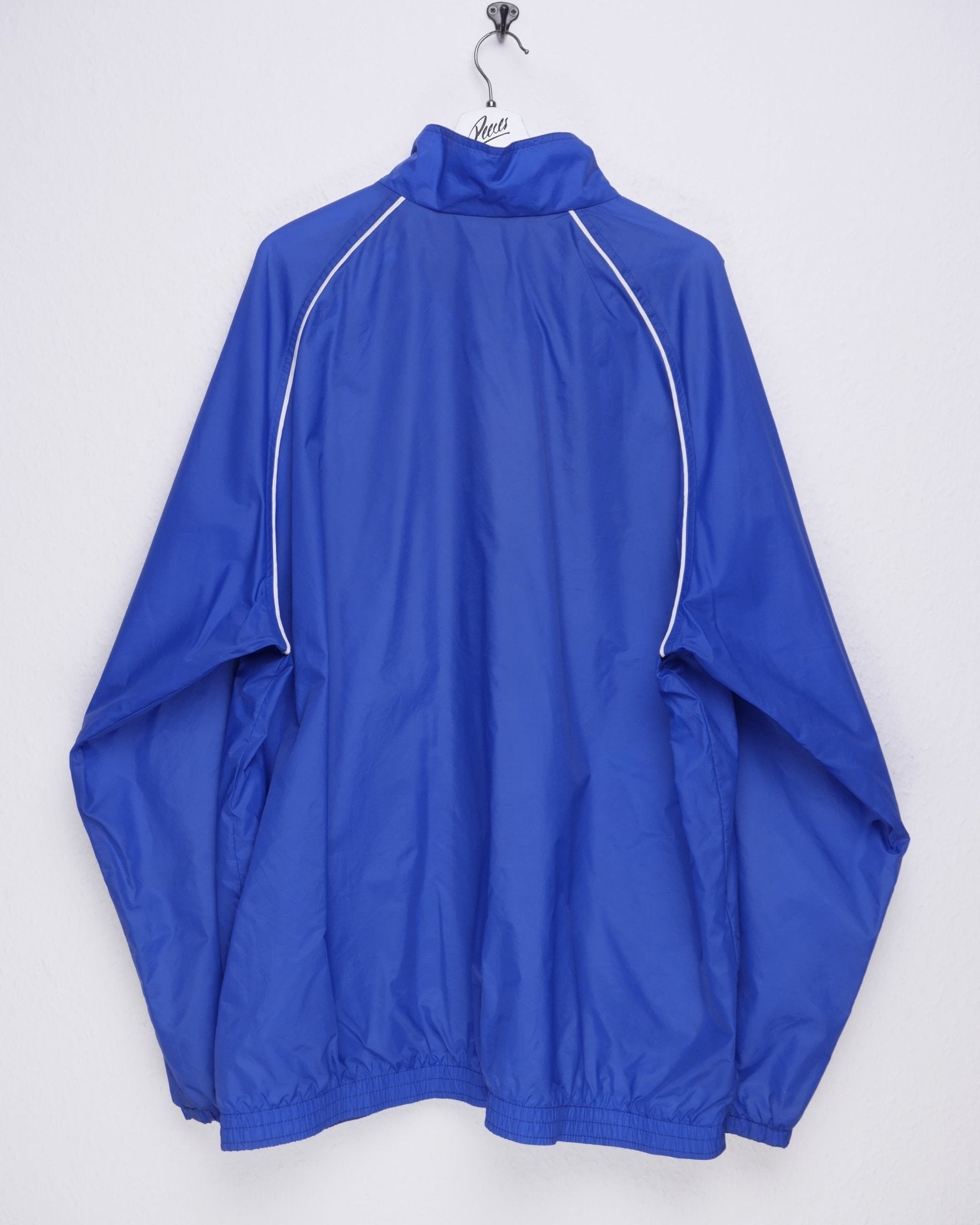 nike embroidered Swoosh 90s Vintage Tag oversized blue Track Jacket - Peeces